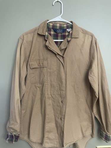 Vintage woolrich woman tan - vintage,